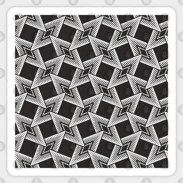 Geometric Abstract Shapes Sticker by ilhnklv